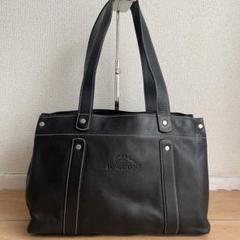 ✨️美品✨️ LONGCHAMP ロンシャン トートバッグ ブラック レザー