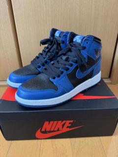 Nike GS エアジョーダン1 ダークマリーナブルー 23.5cm