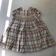 新品⭐️アマイア⭐️チェック柄ワンピース 100 秋冬 - メルカリ