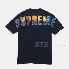 Supreme Crash Tee Tシャツ Mサイズ 青 ブルー ビッグロゴ 2025年最新】supreme シュプリームcrash teeの人気アイテム