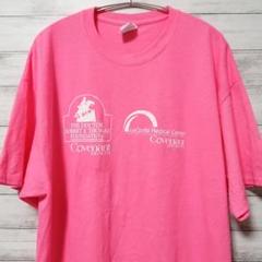 Tシャツ　ピンク　XL　メディカル　USA古着