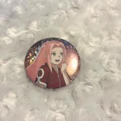 NARUTO -ナルト- 疾風伝 箔押し缶バッジ 春野サクラ