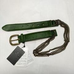最新人気 未使用タグ付き】LANVIN チェーンハラコベルト - メルカリ 小物