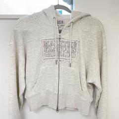 MARITIE FRANCOIS GIRBAUD フーディ グレー Marithe + Francois Girbaud(マリテフランソワジルボー