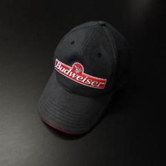 バドワイザー　キャップ　ノベルティグッズ 90s Budweiserバドワイザー ロゴ 発泡プリント メッシュキャップ