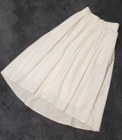 美品　CLOCHE フィッシュテールスカート ホワイトのサムネイル