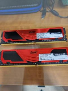 TEAMGROUP ELITE DDR4 8GB メモリー 2枚セット