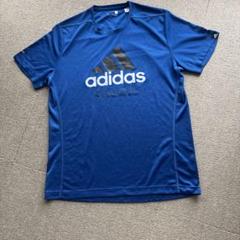 adidas RUNNING Tシャツ 青