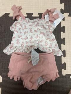 フラワープリント水着セット 95サイズ