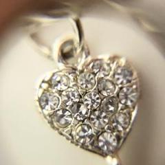 ハートパヴェ ネックレス