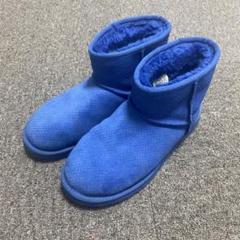 【 未使用品 】 UGG ムートンブーツ ネイビー 23cm 中古・古着通販】UGG (アグ) ムートンブーツ ネイビー サイズ:23
