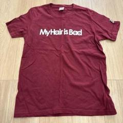 My Hair is Bad マイヘアイズバッド マイヘア Tシャツ 赤 - メルカリ