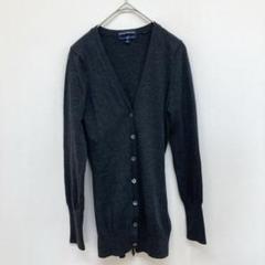 ギャップ GAP ウール Vネック ニット カーディガン 【S】チャコールグレー