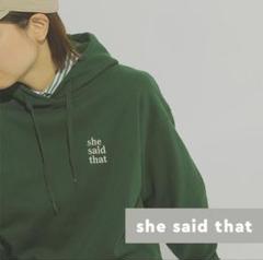 niko and... - 新品未開封　匿名配送　セットアップ　she said that パーカー niko and - 新品未開封 匿名配送 セットアップ she said that