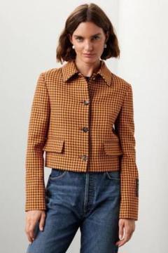 MARNI チェック柄 テーラードジャケット　千鳥格子ジャケット 40サイズ MARNI チェック柄 テーラードジャケット 千鳥格子ジャケット 40