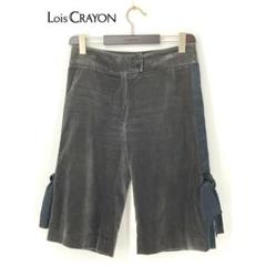 A9242/美品 春夏 Lois CRAYON ロイスクレヨン コットン ベロア