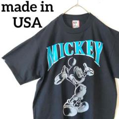 vintage USA製 Disney ミッキーマウス Tシャツ 90s