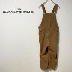 テンハンドクラフテッドモダン ワイド サロペットパンツ コーデュロイ ブラウン テンハンドクラフテッドモダン ワイド サロペットパンツ