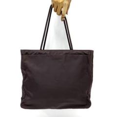 大人気☆PRADA☆プラダ☆トートバッグ☆肩掛け☆テスート☆ナイロン☆ブラウン！