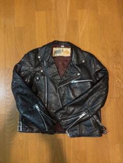 激安大特価！ 70s ダブルライダースジャケット 38インチ Wolf Leathers - メルカリ ジャケット・アウター