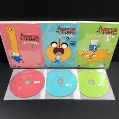 アドベンチャータイムseason1,2 全巻完結セット dvd アドベンチャー・タイム シーズン1 ，2 ，3 ，4 DVD全12巻/全巻