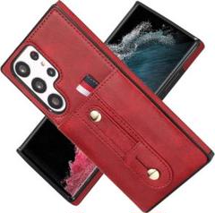 Samsung Galaxy S23 Ultra用　プレミアム PU レザー