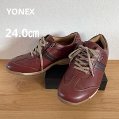 YONEX パワークッション ジッパー付きスニーカー 24cmのサムネイル
