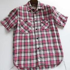 HYSTERIC GLAMOUR 半袖チェック柄シャツ S