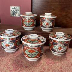 龍峰窯 蓋付き碗 蒸し碗 茶碗蒸し 龍峰 有田焼 伊万里焼 陶芸 Amazon.co.jp: 有田焼 龍峰窯蓋付き茶碗＆お盆＆スプーン 5人様