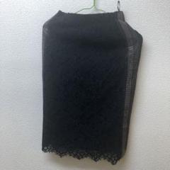 PINKO ブラック フレアスカート