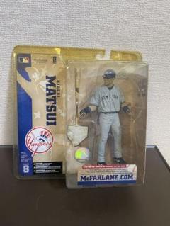 松井秀喜　ヤンキース　ピンストライプフィギュア Amazon | マクファーレントイズ MLB 3PK ニューヨーク