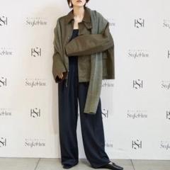 ユニクロ　UNIQLO　レディース　ニットストール　マフラー　グレー