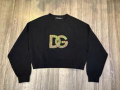 ドルチェ＆ガッバーナ カットワークレース トップス　ジャージ　トレーナー 関税込 ドルチェ＆ガッバーナ セットアップ ジャージー DGロゴ