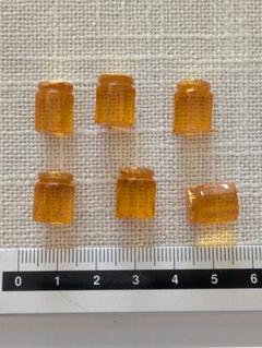 はちみつデザイン　ハンドメイドパーツ6個セットのサムネイル