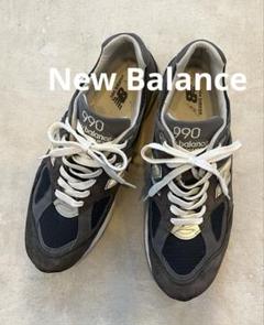 New Balance ニューバランス M990NV2 ネイビーグレー 28.5