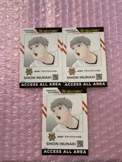 ハイキュー Vリーグコラボ バックステージパス 新品未使用 ハイキュー!!×V.LEAGUE スペシャルマッチ “THE VOLLEYBALL” on X