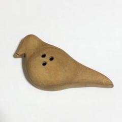 木製　鳥　置物　オブジェ　ガラガラ　おもちゃ　北欧　インテリア