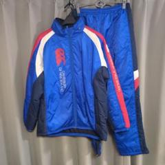 CANTERBURY ウォームアップウェアセット 青 - メルカリ