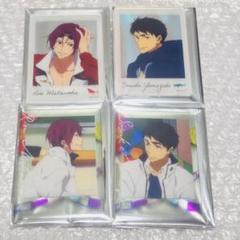 Free!　オケコン2025 チェキ風クリアカード　松岡凛、山崎宗介　オーロラ