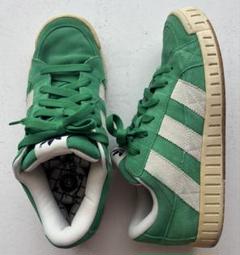 adidasLAWSUIT mita グリーン スエード ハイカットスニーカー