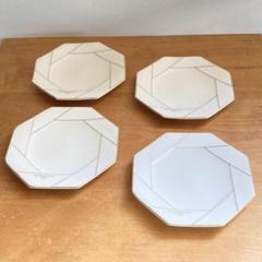 GIVENCHY 八角形小皿 ケーキ皿4枚セット