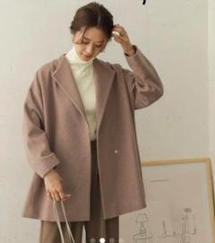 URBAN RESEARCH DOORS ウールミドルコート