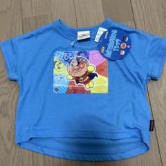 アンパンマン Tシャツ 80 水色【美品】