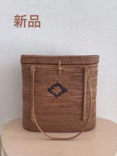 ✨美品✨ルヴォヤージュアンパニエ ラフィア トートバッグ ブラウン かごバッグ Le Voyage en Panier（ルヴォヤージュアンパニエ）｜バッグ一覧