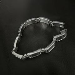 シルバーブレスレット　19センチ