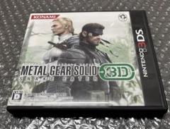 【3DSソフト】METAL GEAR SOLID SNAKE EATER 3D