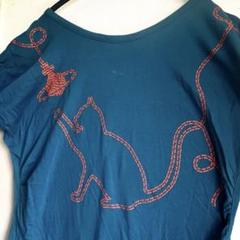 Vivienne Westwood 猫 ワンピース 2 ブルーグリーン