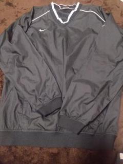 Nike Baseball Vネックジャケット M ダークグレー