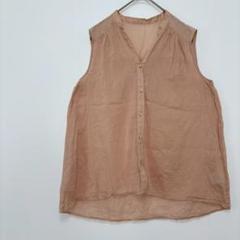 手洗い可能》Perle Peche ラメドット刺繍ペプラムニット/le