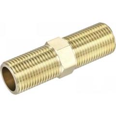 uxcell パイプ用品 ブラス製 G1/2 オススレッド 70mm長さ